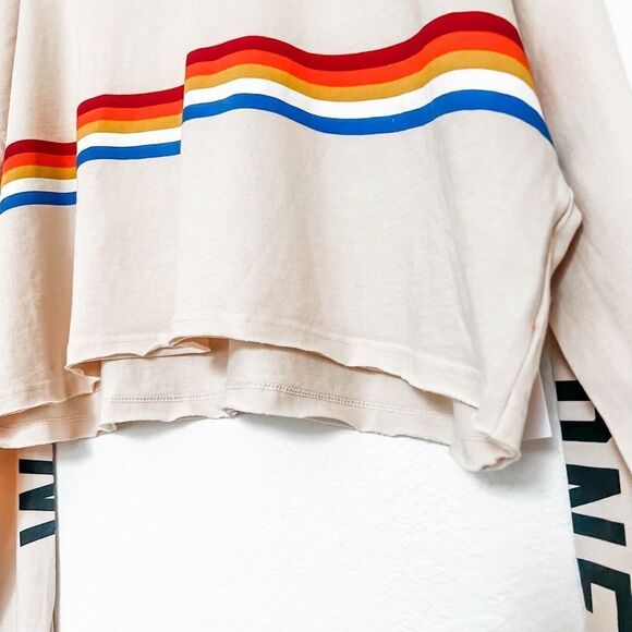 Spiritual Gangster All One Oversized Crop Long Sleeve Size Small - Picture 6 of 10